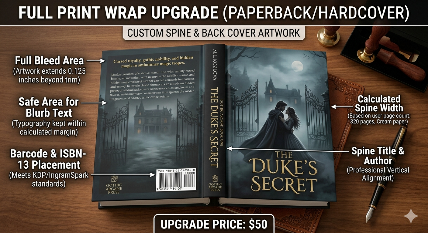 Full Print Wrap Upgrade - $50